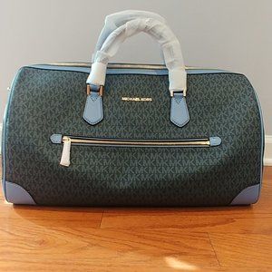 Michael Kors Travel French Blue Duffle Bag